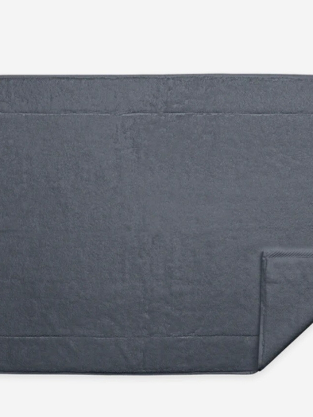 Sferra Canedo Nuovo Cotton Bath Tub Mat 20" X 35" Charcoal Gray. NWT